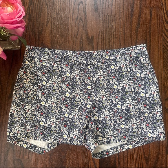 Liberty of London & J Crew chino shorts, size 10 - Picture 1 of 6